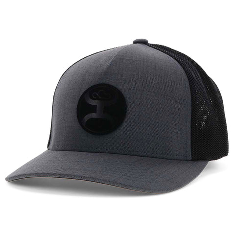 Hooey Cayman Grey/Black Flexfit Cap