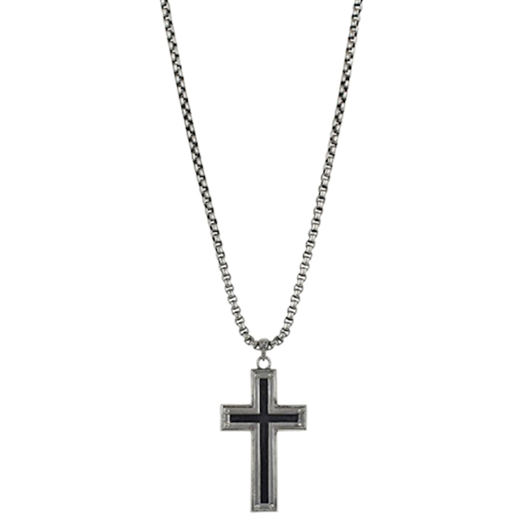 Justin Men's Reversable Cross Necklace