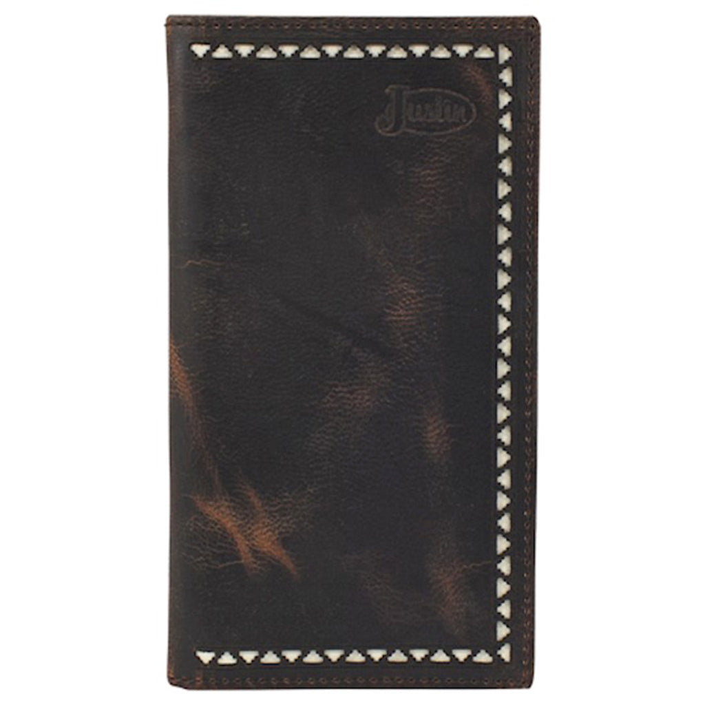 Justin Men's Inlay Rodeo Wallet