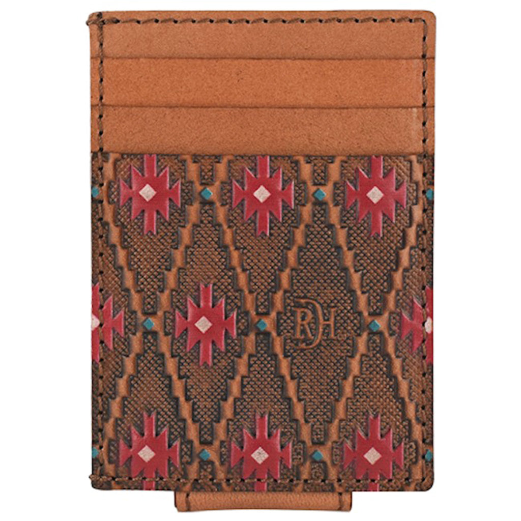 Red Dirt Cardholder Red Southwest Pattern