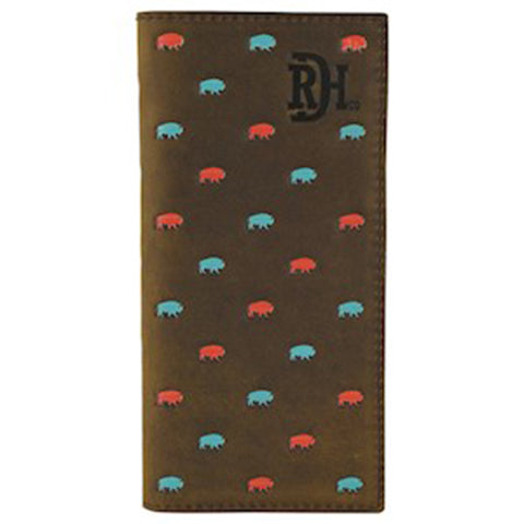 Red Dirt Hat Co. Men's Genuine Leather Rodeo Wallet