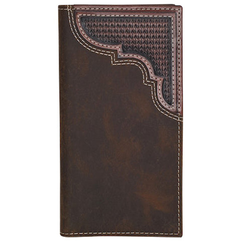 Justin Men's Embossed Rodeo Wallet