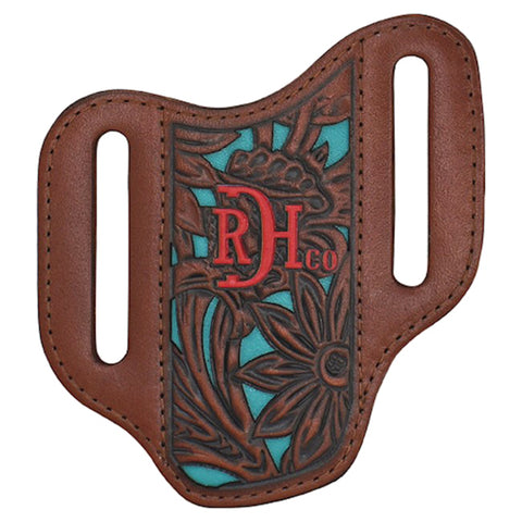 Red Dirt Knife Turquoise Inlay Knife Sheath