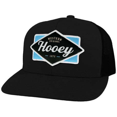 Hooey Diamond Black Patch Cap