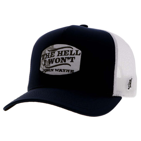 Hooey John Wayne Black/White Cap