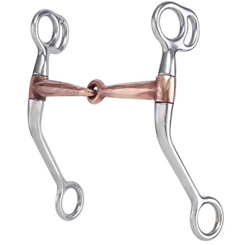 vertical view of chrome plated training bit. 