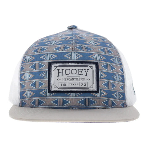 Hooey Blue and Tan Aztec Cap