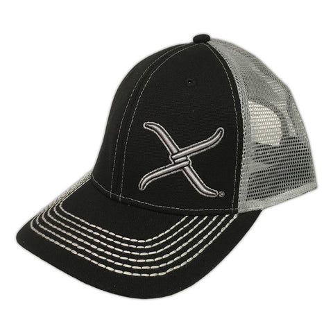 Twisted X Black and Grey Cap
