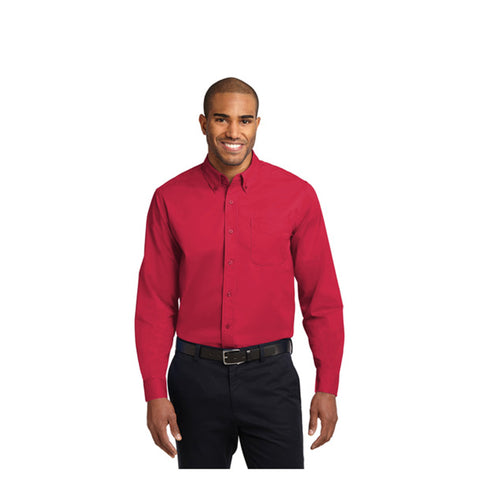 Port Authority Men's Solid Red Shirt