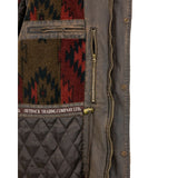 Outback Trading Company® Men's Brown Rancher Jacket Inside Zip Pocket
