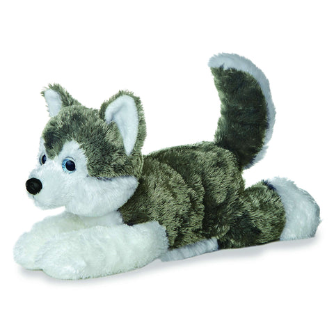 12" Shadow Husky Plush