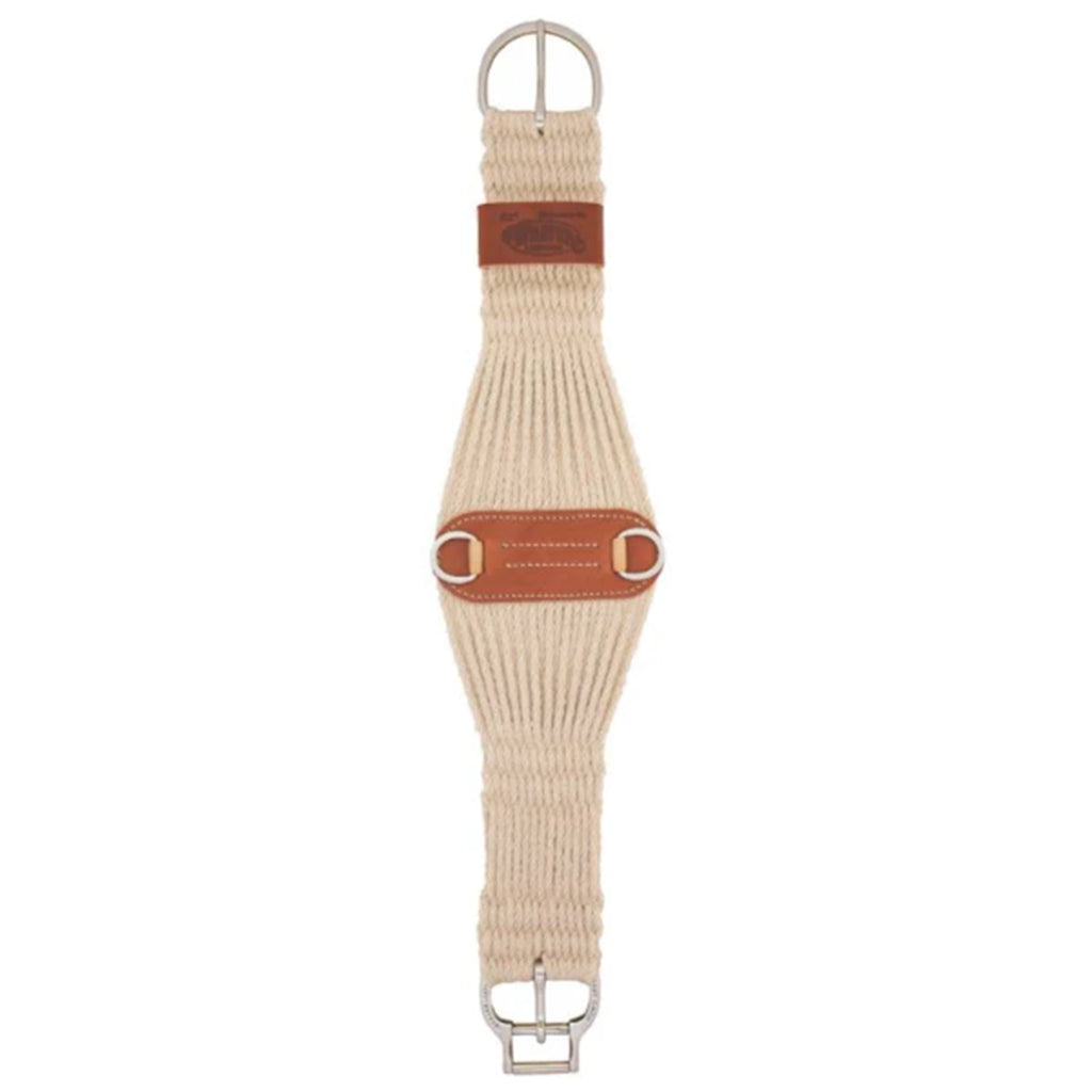 Weaver Leather Mohair 27 Strand Roper Smart Cinch with Roll Snug Cinch Buckle