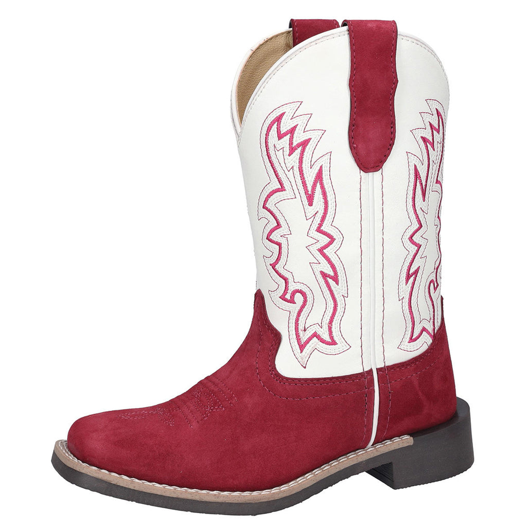 Smoky Mountain Girls' Cassidy Western Boot - Broad Square Toe