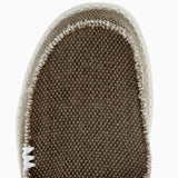 Hey Dude Men's Wally Braided Fossil Casual Shoe Toe View