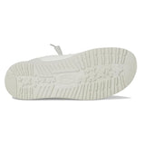 men's slip on casual shoes in  a ancient blue mono color with elastic laces