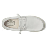 men's slip on casual shoes in  a ancient blue mono color with elastic laces