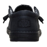 HeyDude Black Slip-On Shoe- Back