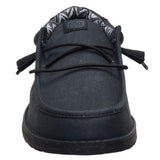 HeyDude Black Slip-On Shoe- Front