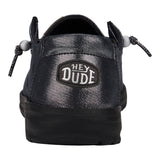 Hey Dude Wendy Metallic Shine Black