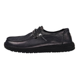 Hey Dude Wendy Metallic Shine Black