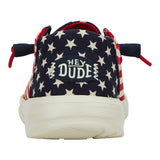 Hey Dude Wendy Americana Flag Shoes