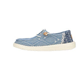  Boho Blue Casual Shoe Left Side
