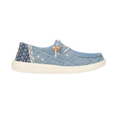  Boho Blue Casual Shoe Right Side
