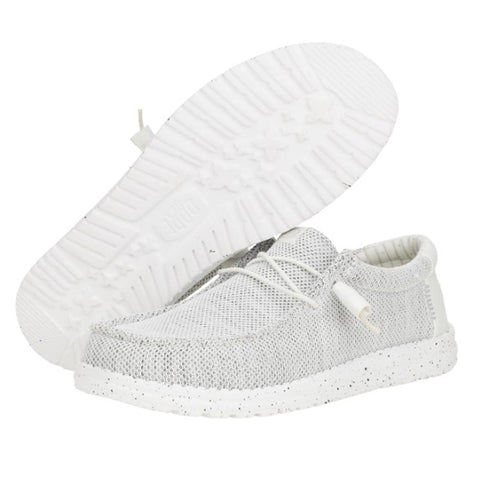 Stone White Slip-on HeyDude Shoe