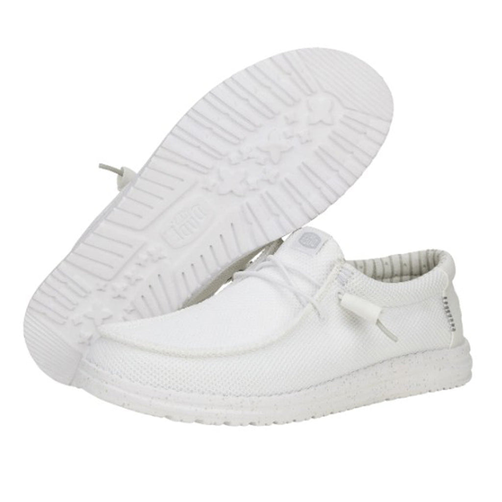 HeyDude White Slip-on Shoe