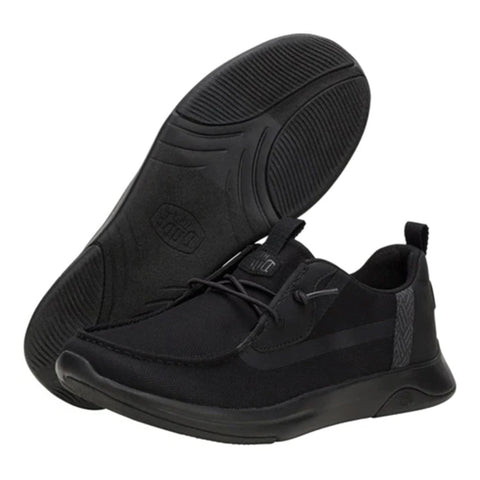 men's black mesh lightweight shoes