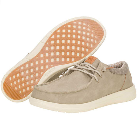 Hey Dude Men's, Taupe and Grey Slip-on Shoe