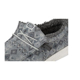 HEYDUDE Men's Wally Sweater in grey color lining view
