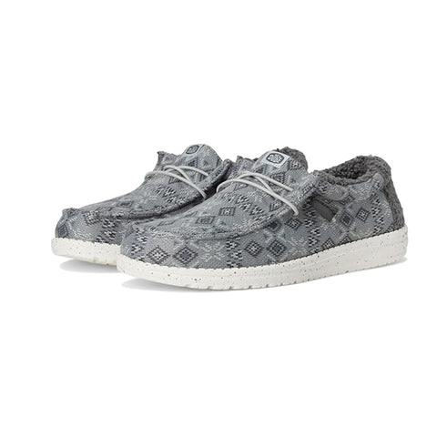 HEYDUDE Men's Wally Sweater in grey color