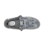 HEYDUDE Men's Wally Sweater in grey color top view