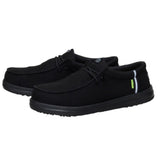 HeyDude Black Slip On Carbon Toe