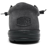 men's canvas shoe in shades of neutral grey