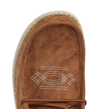Toe of Hey Dude Men's Wally Funk Western Stitch Shoes 
