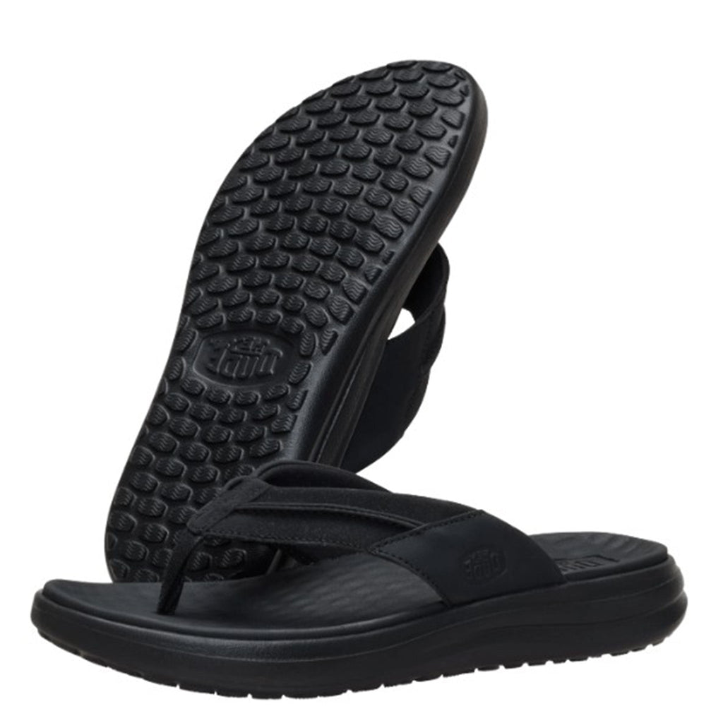 Black HeyDude Flip Flop