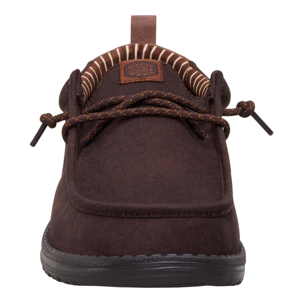 Hey Dude Wally Vintage Classic Downtown Brown Shoes