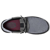 Men's lightweight casual slip-on shoes in multicolor & black 