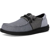 Men's lightweight casual slip-on shoes in multicolor & black 