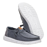 Hey Dude Wendy Chambray Grid Charcoal