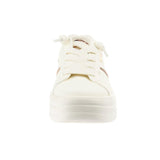Hey Dude Women’s Karina Double Duo Classic Egret shoe on a white background showing the toe.