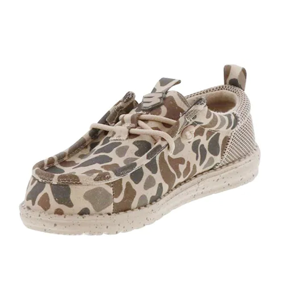 Hey Dude Kid's Wally Funk Burlebo Deer Camo