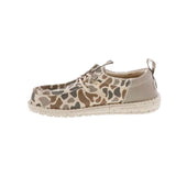 Hey Dude Kid's Wally Funk Burlebo Deer Camo Inside View