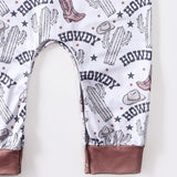 Boy's Howdy Cactus Romper