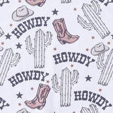 Boy's Howdy Cactus Romper