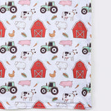 Close view of barn pattern