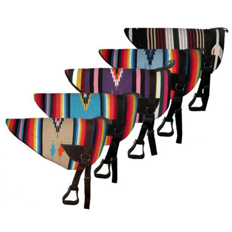 Assorted Serape Bareback Pads