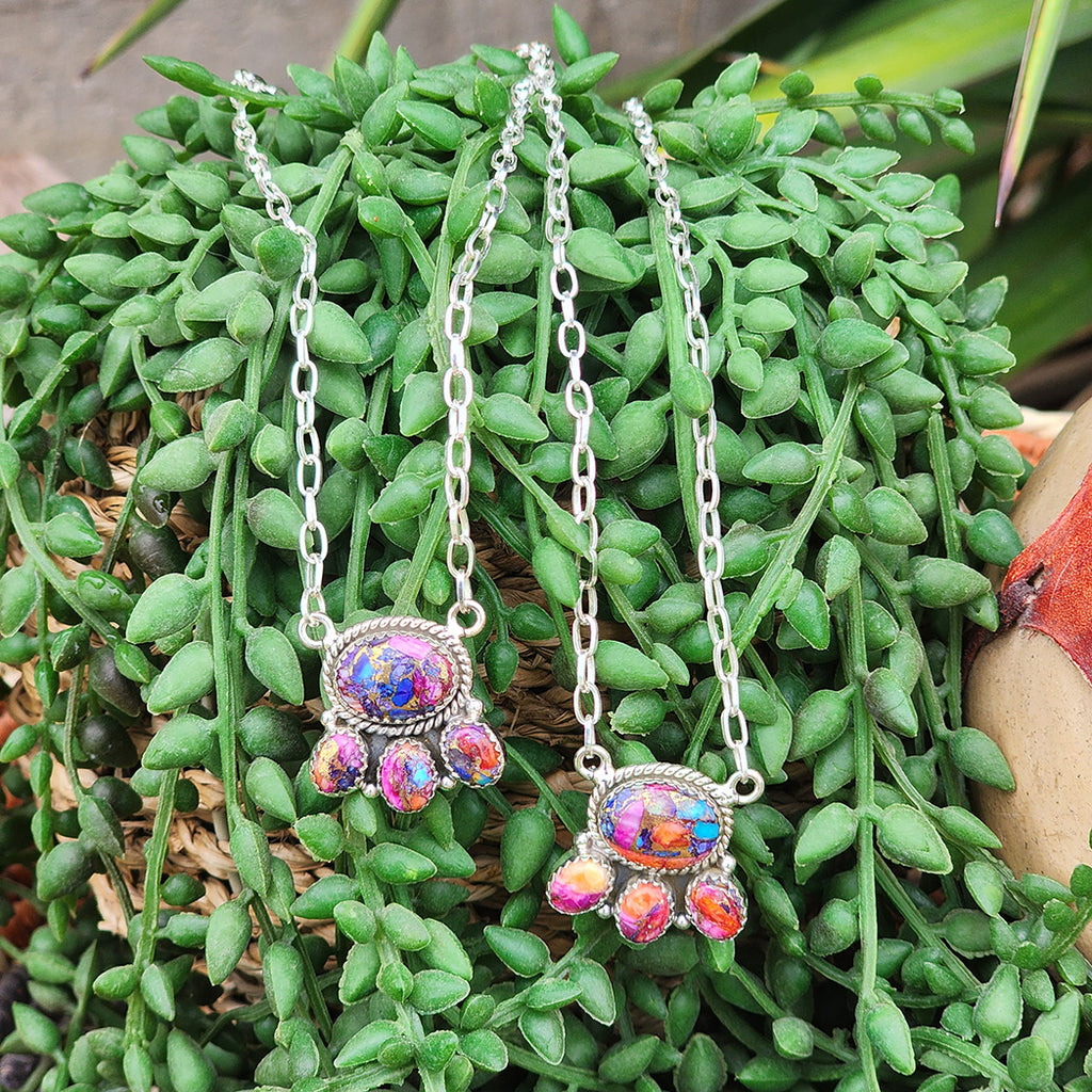 4 Stone Daliah Necklace 